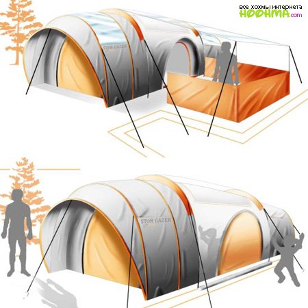 Креативные палатки