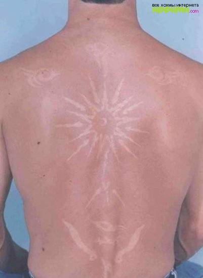 Солнечные татуировки