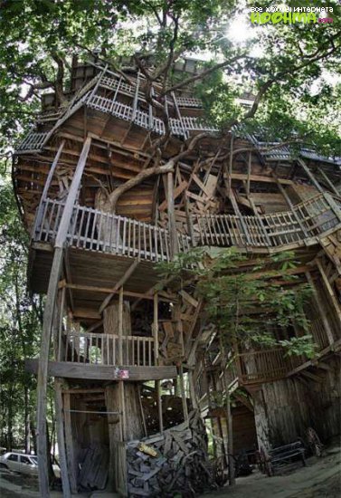 Самый большой деревянный дом