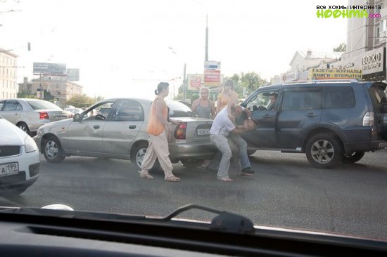 Уличная драка в России