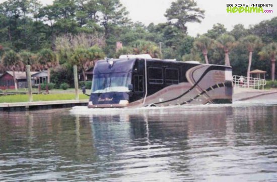 Шикарный автобус-яхта