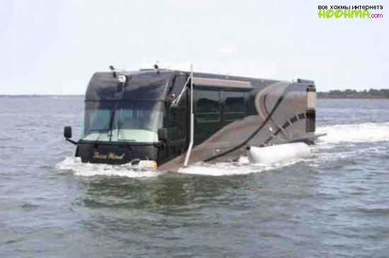 Шикарный автобус-яхта