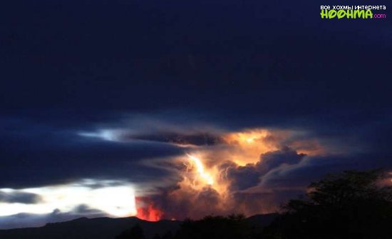 Очень красивые фотографии вулкана