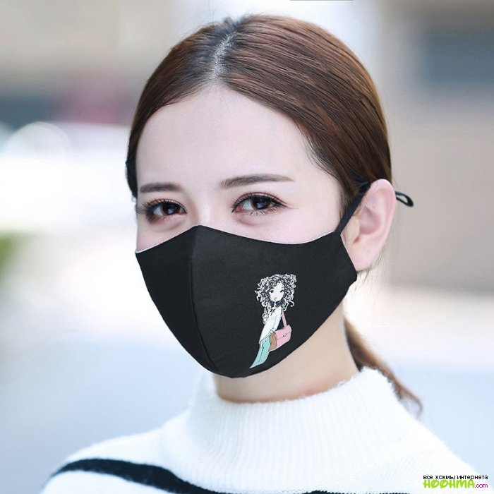 Красивые и модные маски на лицо