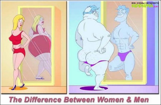 Половые различия между мужчиной и женщиной